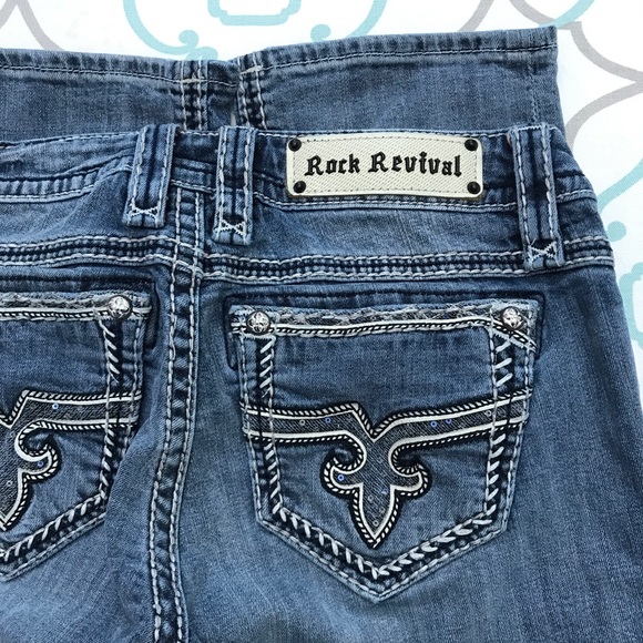 Rock Revival Denim - 💙👖AWESOME! ROCK REVIVAL CAPRI👖💙28 5/6 21” EEUC